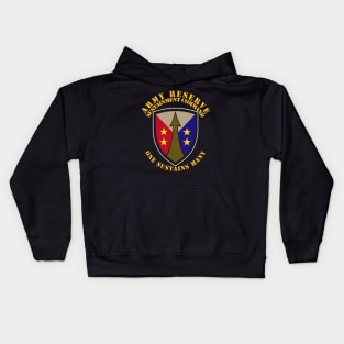 SSI - Army Reservve Sustainment Cmd - One Sustains Many Kids Hoodie